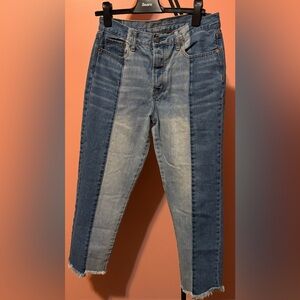 American Eagle Two-Tone Denim Jeans